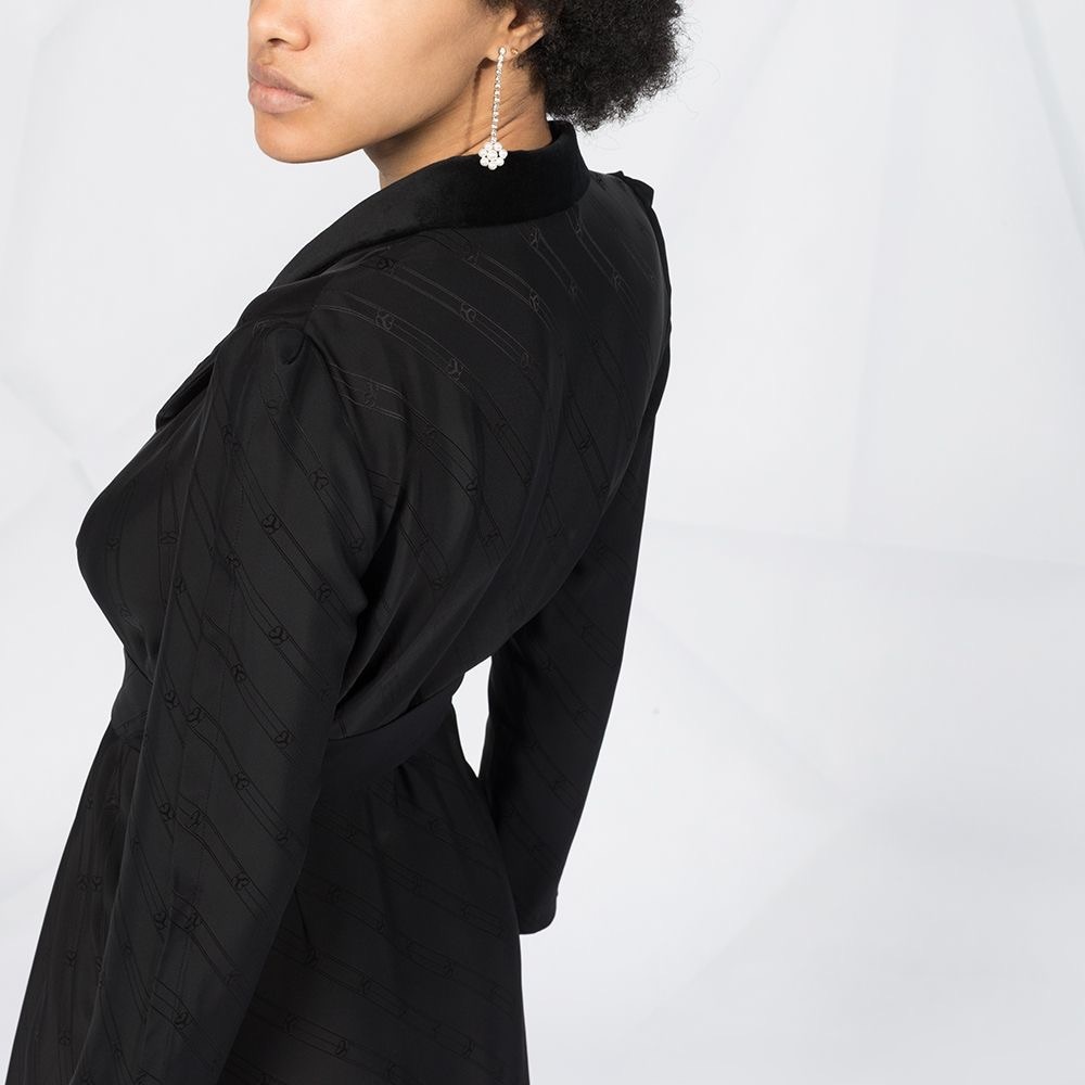 SANDRO Belted Blazer Dress - Picture 4 of 12